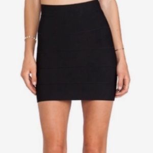 🔥🔥 BCBG Black Simone Bandage Skirt